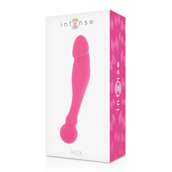 Intense Silicone Rick Dual Pink Dildo - Image 2