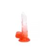 Kiotos – Crystal Jelly Red Suction Cup Ballsy 6.8 Inch Dildo - Image 4