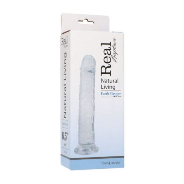 Real Rapture - Clear Passion 6.5 Inch Dildo - Image 4