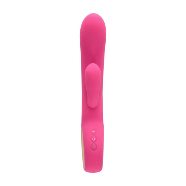 Toyz4Lovers - Twin Touch Pink Rabbit Vibrator & Lube - Image 3