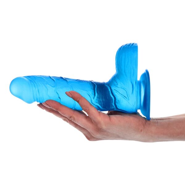 Toyz4lovers - Sergio 8.4 Inch Blue Dildo & Waterbased Lube - Image 6