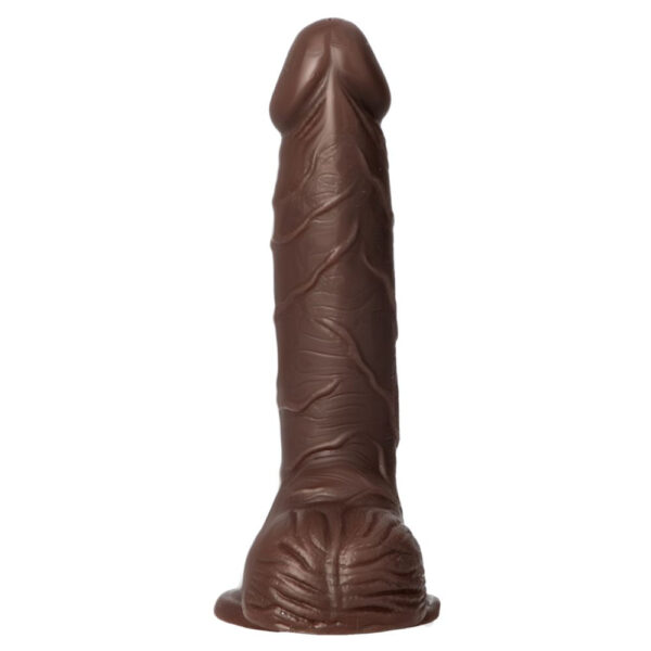 Toyz4lovers - Sergio 8.4 Inch Brown Dildo & Waterbased Lube - Image 4