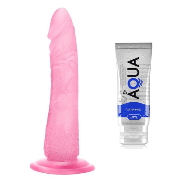 Toyz4lovers - Clemente 8.2 Inch Pink Dildo & Waterbased Lube