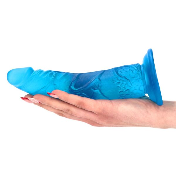 Toyz4lovers - Clemente 8.2 Inch Blue Dildo & Waterbased Lube - Image 5