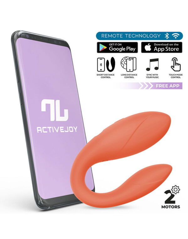 IntoYou - Couple Toy Vibrator with App Orange