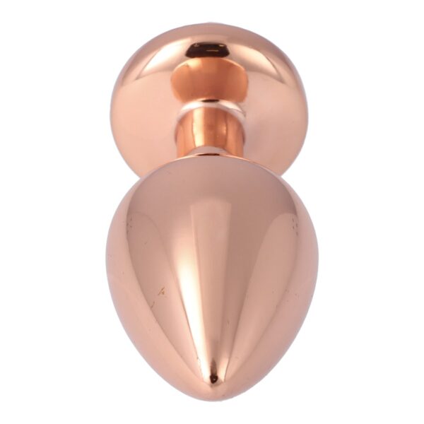 Pick&Love - No. 28 Rose Gold Butt Plug With Pink Flower Size M - Image 6