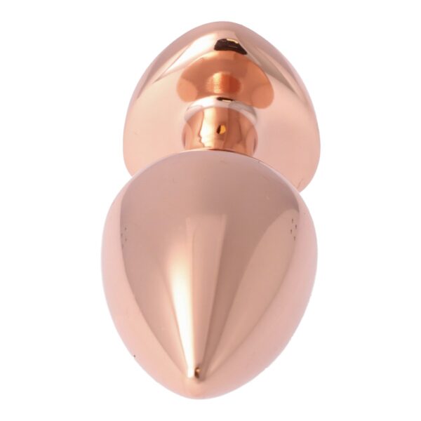 Pick&Love - No. 12 Rose Gold Butt Plug With Pink Heart Size M - Image 3