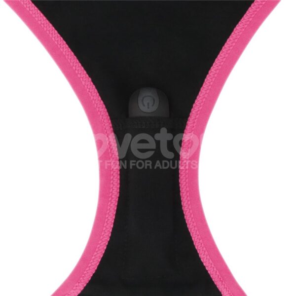 Lovetoy - Slut Printed Remote Vibrating Panties Black - Image 8