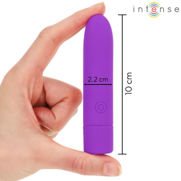 Intense - Symone Rechargeable Vibrating Bullet Purple - Image 3