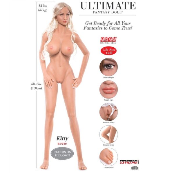 Pipedream - Kitty Ultimate Life Size Sex Doll - Image 25