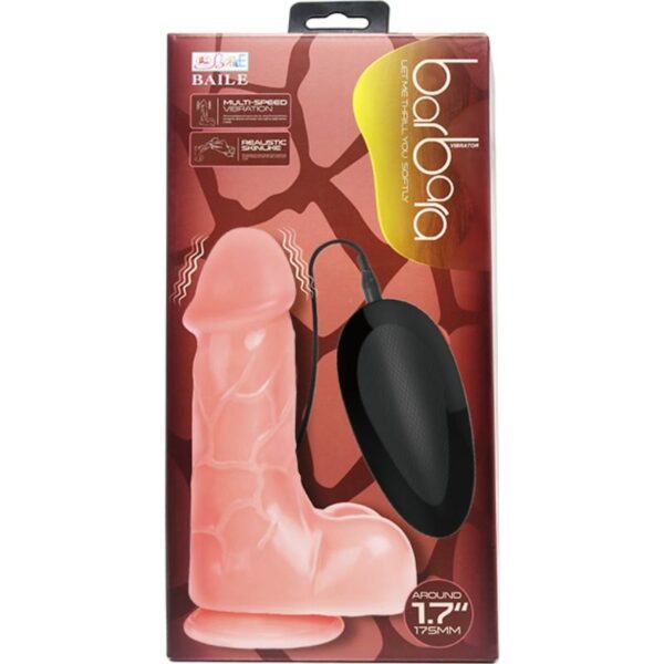 Baile - Barbara Vibrating Remote 6.8 Inch Dildo - Image 7