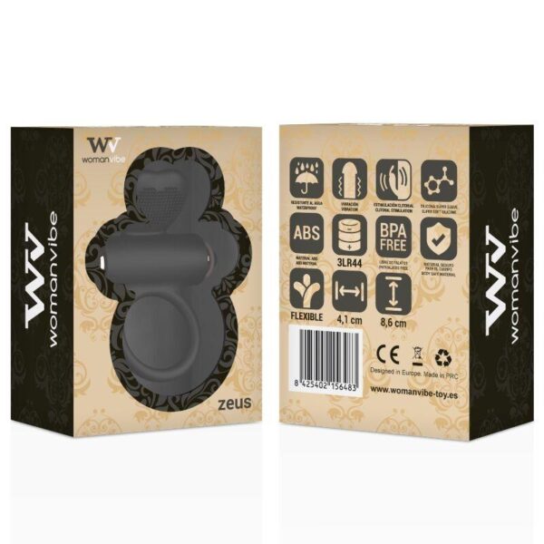 Womanvibe - Zeus Silicone Vibrating Cockring - Image 9