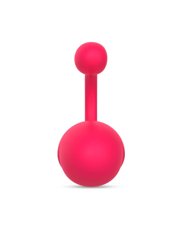 IntoYou - Bulby Vibrating Egg With App Dark Pink - Image 3