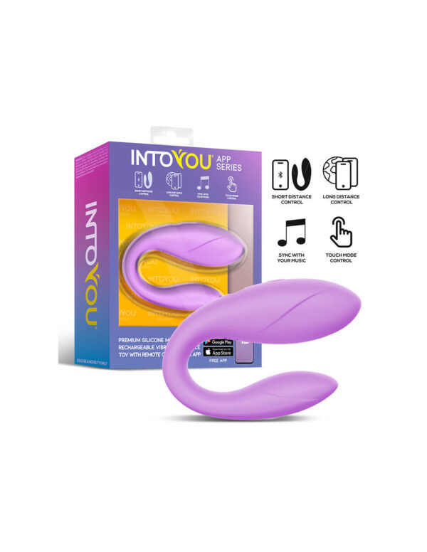 IntoYou - Couple Toy Vibrator with App Lilac - Image 10