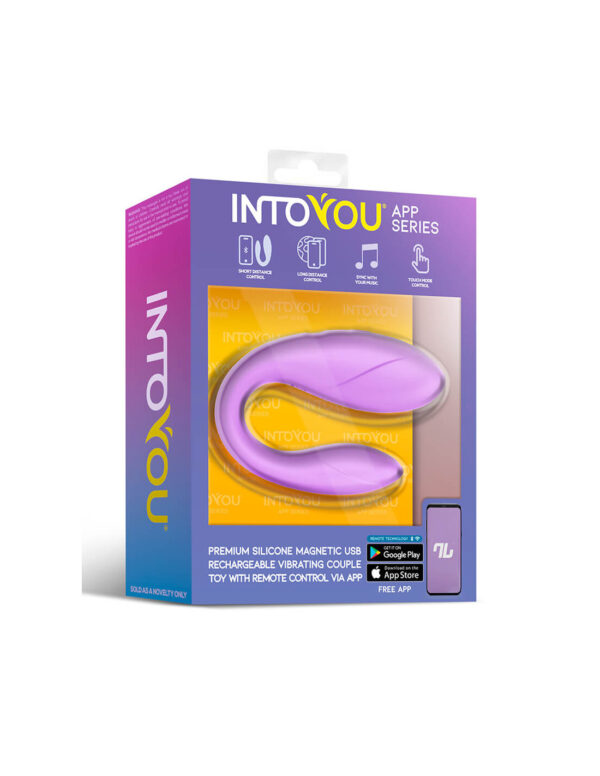 IntoYou - Couple Toy Vibrator with App Lilac - Image 9