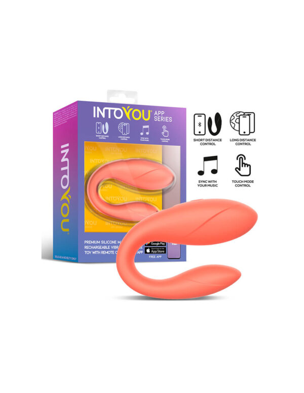 IntoYou - Couple Toy Vibrator with App Orange - Image 9