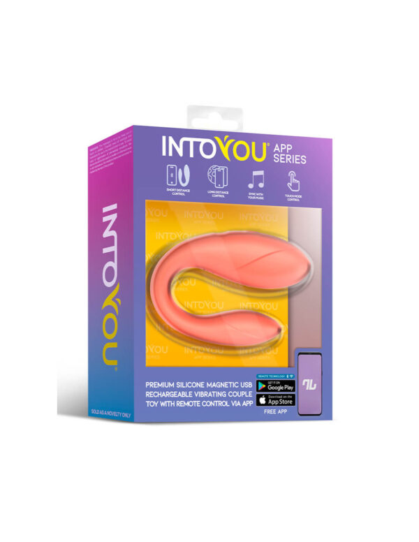 IntoYou - Couple Toy Vibrator with App Orange - Image 8