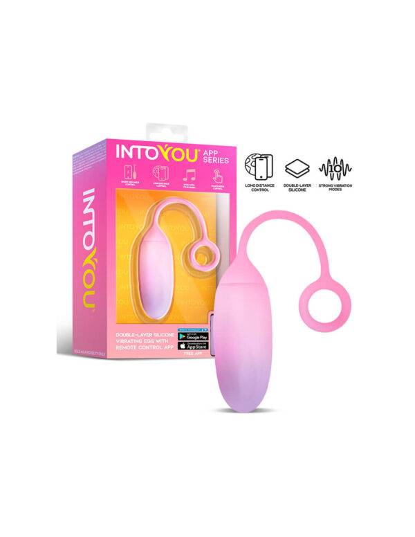 IntoYou - Vibrating Egg with App Pink - Image 9