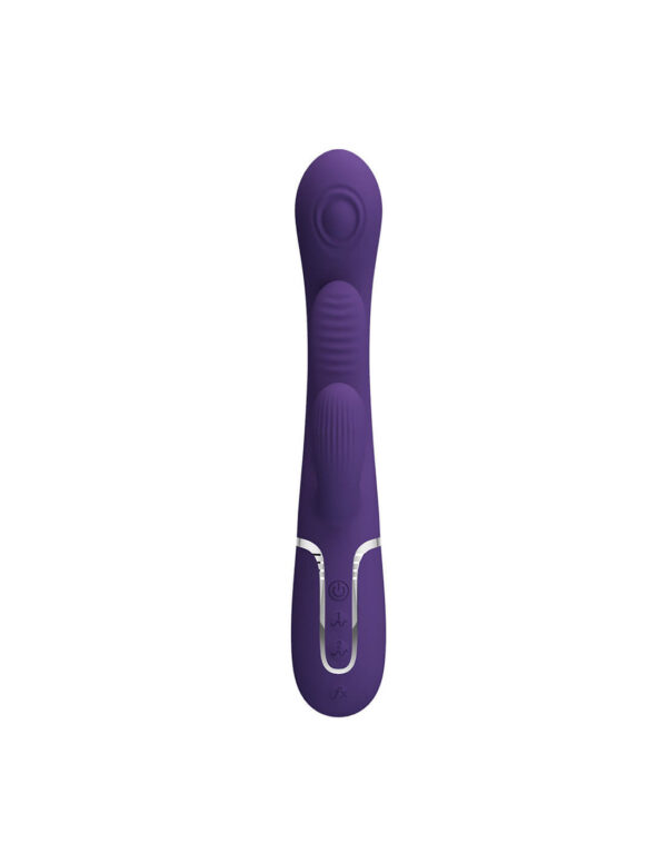 Pretty Love - Shania Thrusting Rabbit Vibrator Deep Purple - Image 2