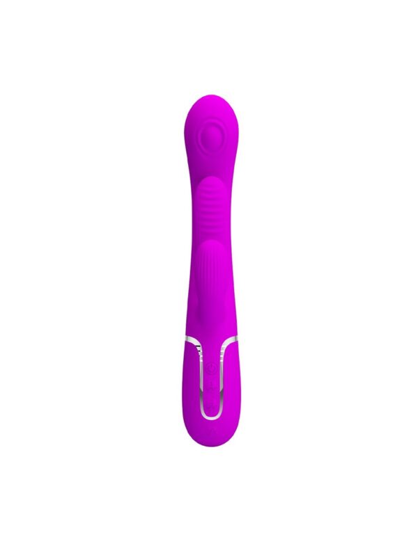 Pretty Love - Shania Thrusting Rabbit Vibrator Purple - Image 2