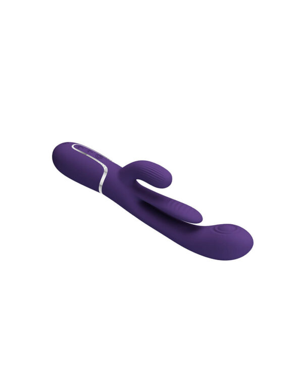 Pretty Love - Shania Thrusting Rabbit Vibrator Deep Purple - Image 5