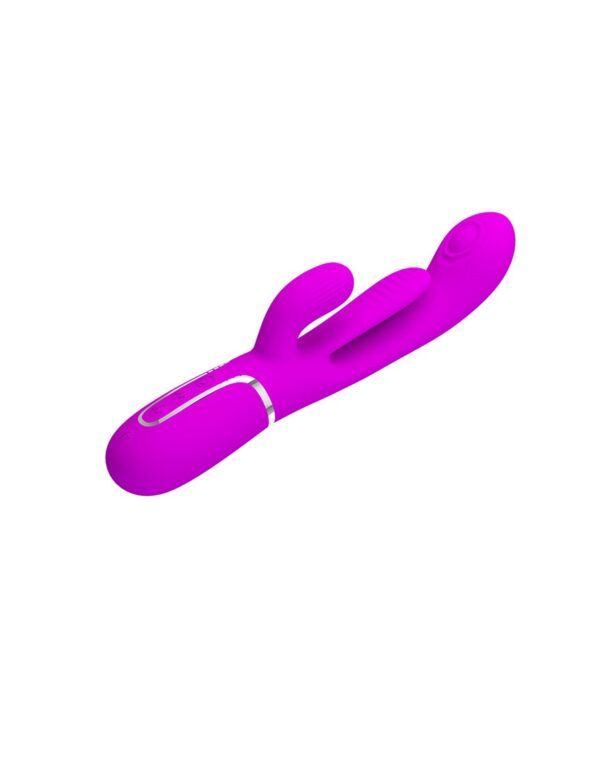 Pretty Love - Shania Thrusting Rabbit Vibrator Purple - Image 5