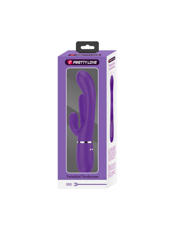 Pretty Love - Shania Thrusting Rabbit Vibrator Deep Purple - Image 8