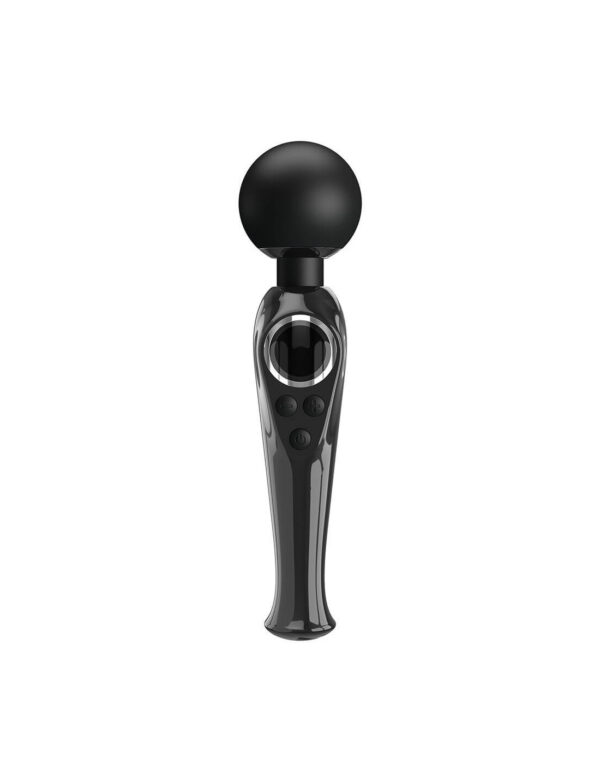 Pretty Love - Skyler Wand Vibrator With Digital Led Display Black