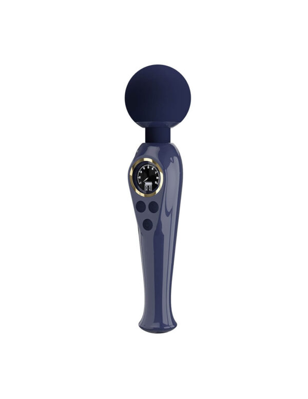 Pretty Love - Skyler Wand Vibrator With Digital Led Display Dark Blue - Image 2