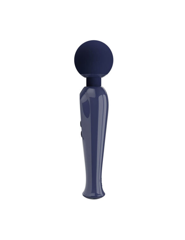 Pretty Love - Skyler Wand Vibrator With Digital Led Display Dark Blue - Image 3