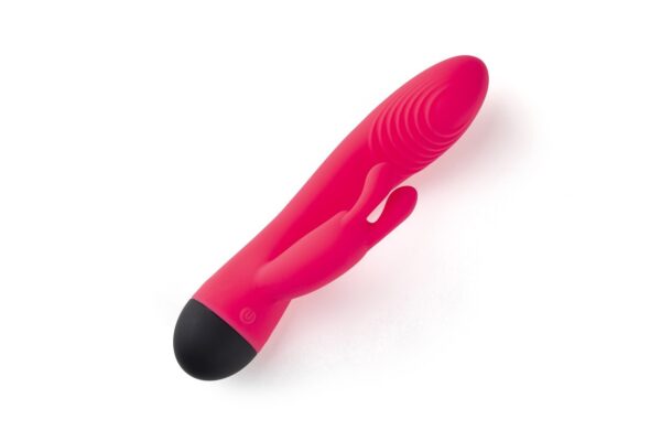 Virgite - Pink V6 Rechargeable Rabbit Vibrator