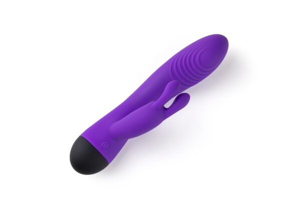 Virgite - Purple V6 Rechargeable Rabbit Vibrator