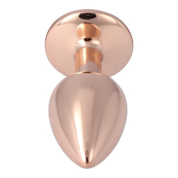 Pick&Love - No. 41 Rose Gold Butt Plug With Multicolour Crystal Size S - Image 4