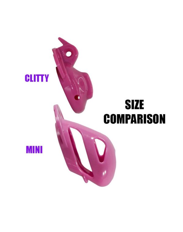 The Vice - Chastity Cock Cage Clitty in Pink - Image 4