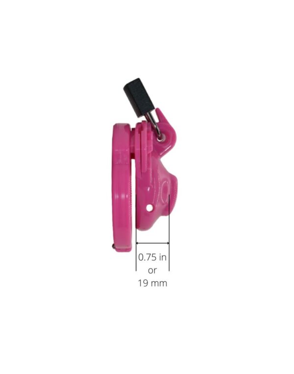 The Vice - Chastity Cock Cage Clitty in Pink - Image 5