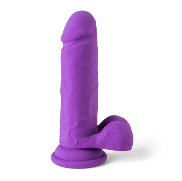 Virgite - Realistic 6.5 Inch Remote Dildo With Balls Purple R12