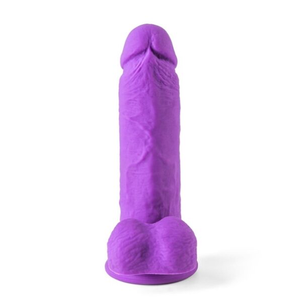 Virgite - Realistic 6.5 Inch Remote Dildo With Balls Purple R12 - Image 3