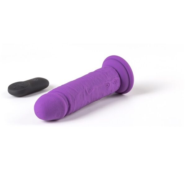 Virgite - Realistic 6.5 Inch Remote Dildo Purple R11 - Image 2