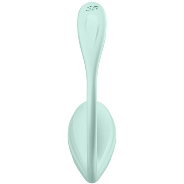 Satisfyer - Shiny Petal Remote & App Control Egg Vibrator Green - Image 3