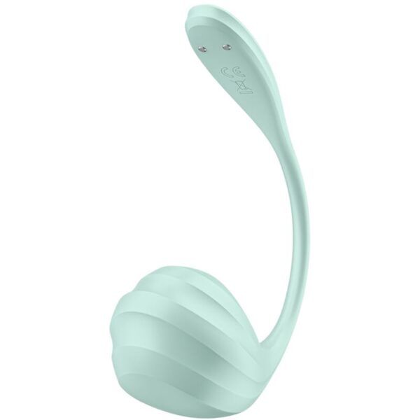 Satisfyer - Shiny Petal Remote & App Control Egg Vibrator Green - Image 5