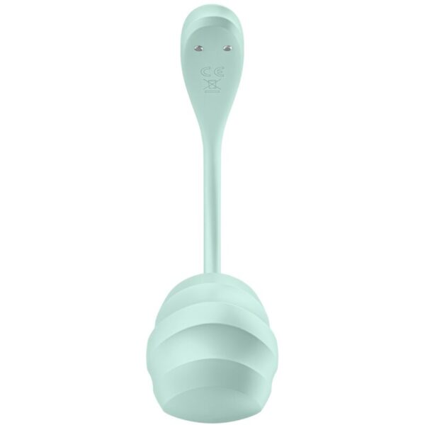 Satisfyer - Shiny Petal Remote & App Control Egg Vibrator Green - Image 4