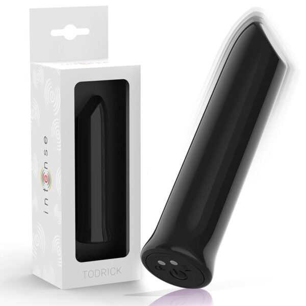 Intense - Todrick Clit Stimulating Bullet Vibrator Black