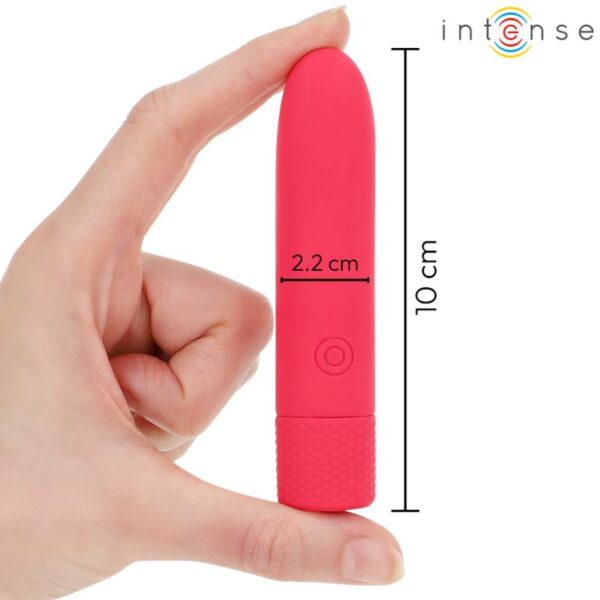 Intense - Symone Rechargeable Vibrating Bullet Red - Image 6