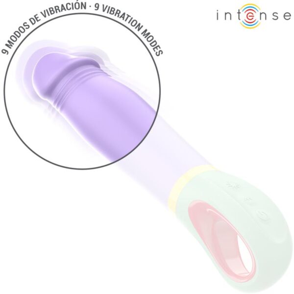 Intense - Velma Realistic Vibrator Purple - Image 4