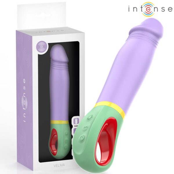 Intense - Velma Realistic Vibrator Purple