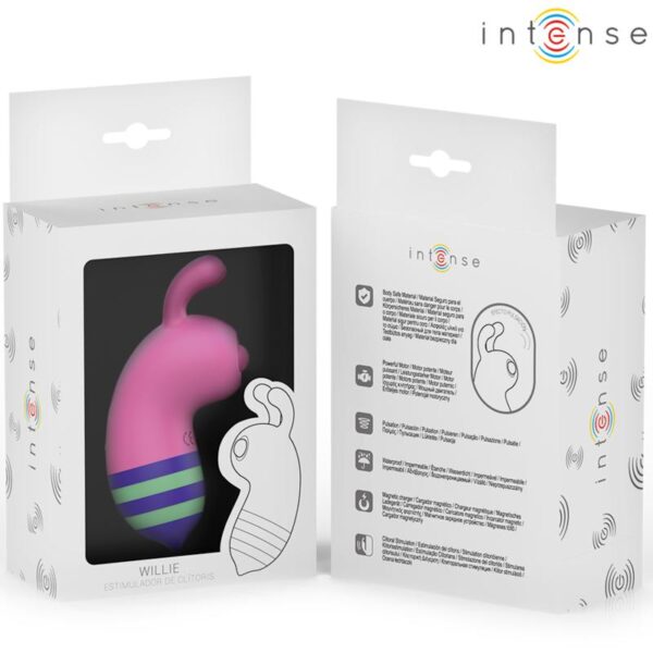 Intense - Willie Clitoral Vibrator Pink - Image 6