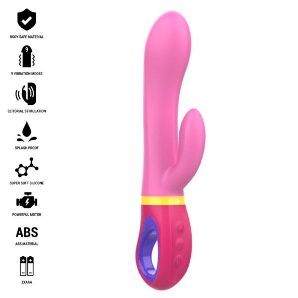 Intense - Daphne Pink Rabbit Vibrator - Image 2