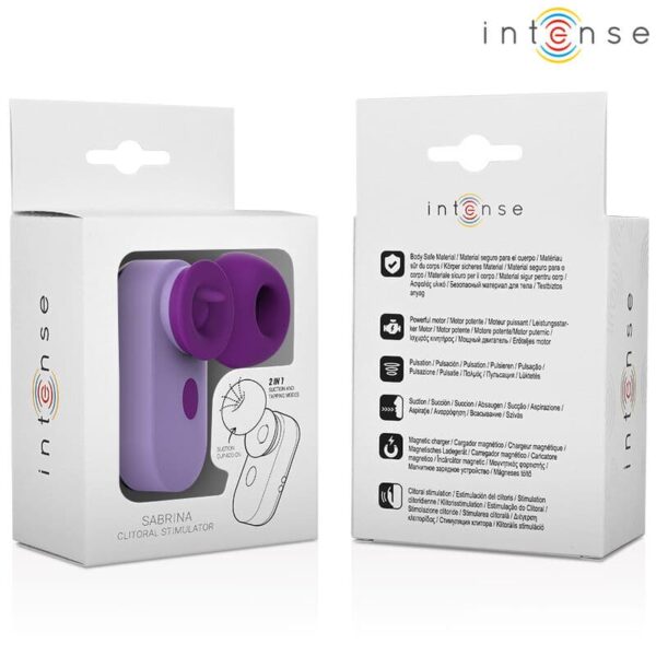 Intense - Sabrina Purple Clitoral Vibrator - Image 7