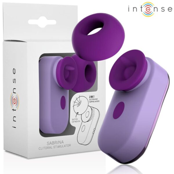 Intense - Sabrina Purple Clitoral Vibrator