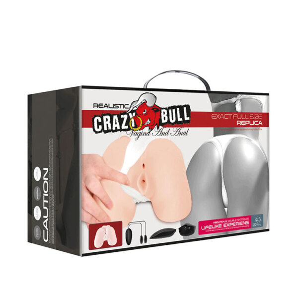 Crazy Bull - Realistic Vibrating Vagina & Ass Masturbator - Image 13